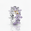 Bridgerton Bee Pandora Inspired Herbarium Ring