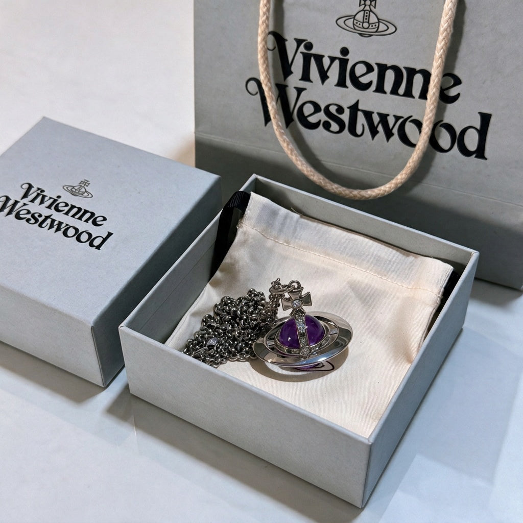 NANA Necklace - Purple