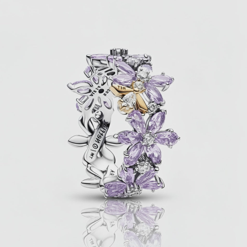Bridgerton Bee Pandora Inspired Herbarium Ring