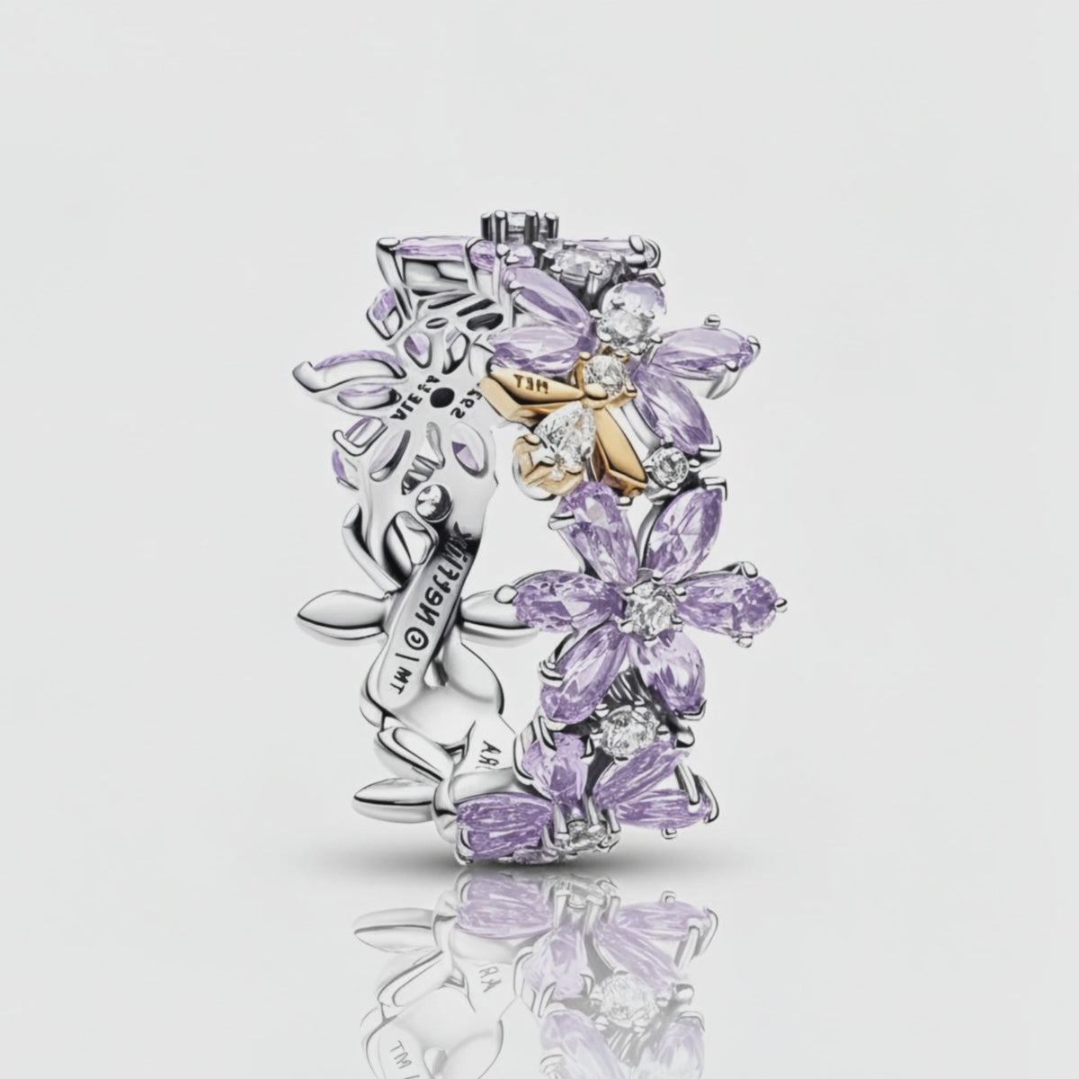 Bridgerton Bee Pandora Inspired Herbarium Ring